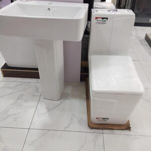 Spanish Toilet Set [WC & Wash-basin]