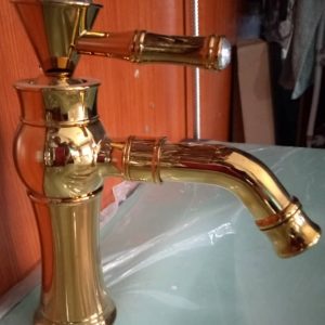 Gold Basin Mixer